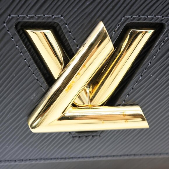 Louis Vuitton  Twist MM Epi Leather Chain Shoulder Bag Black - Picture 6 of 15